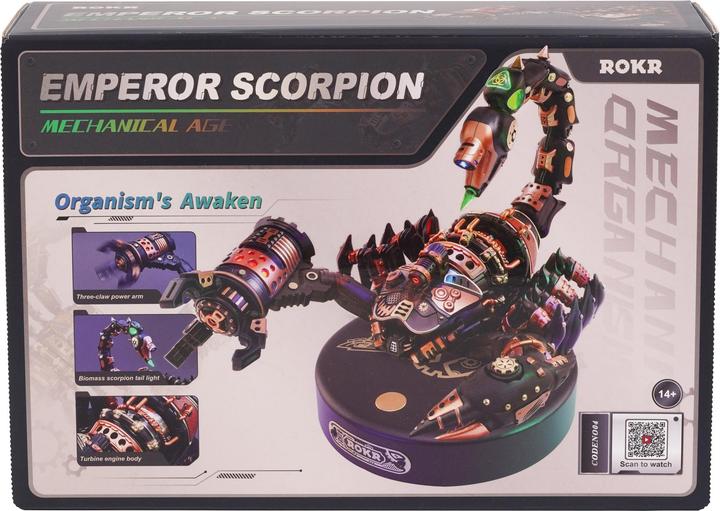 Produktbild Rokr 3D Steampunk Skorpion Bausatz