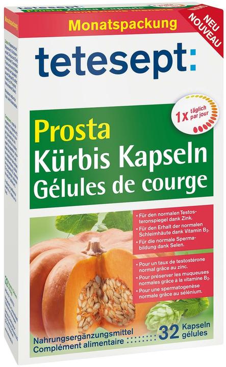 Actual product image Tetesept Prosta (32 pcs., Capsules, 70 g)