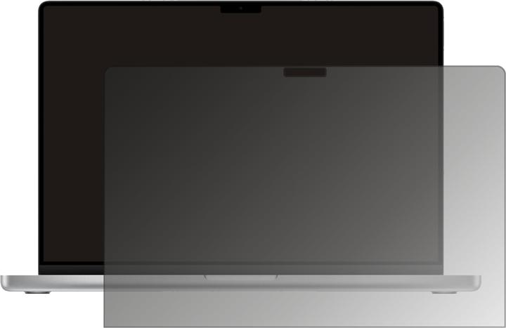 Dipos Blickschutzfolie 4-Way Privacy (1 Stück, MacBook Pro 16 (2021))