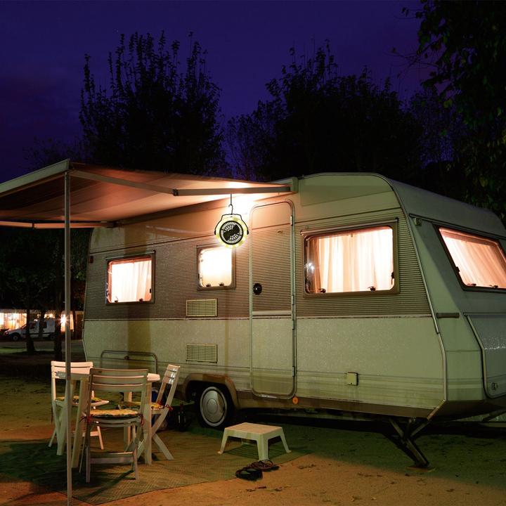 Produktbild Grundig Campinglampe mit Ventilator