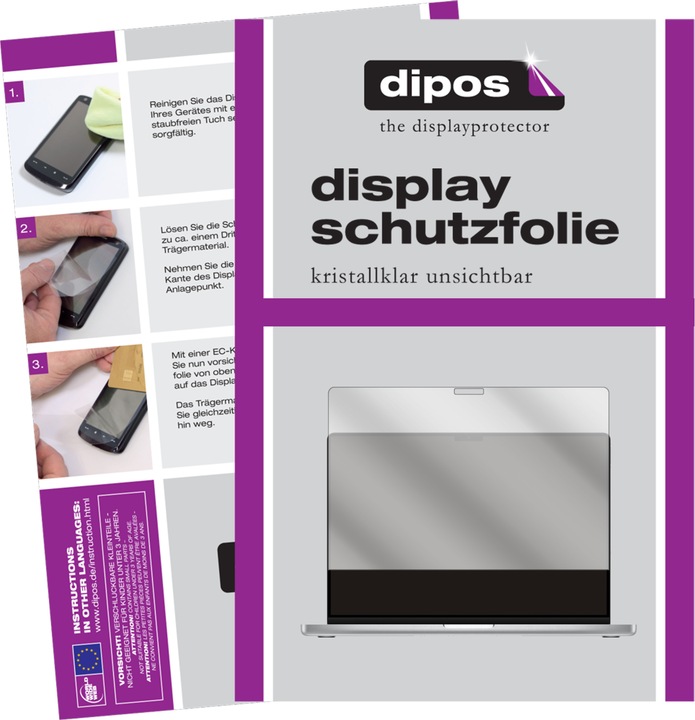 Immagine prodotto Dipos Pellicola Protettiva (1 Pezzo/i, MacBook Pro 16 (2021))