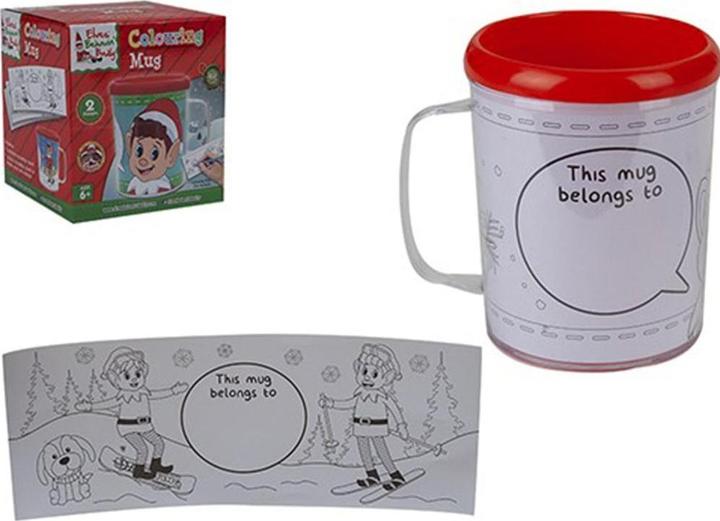 Actual product image Sombo Elf DIY set bricolage mug