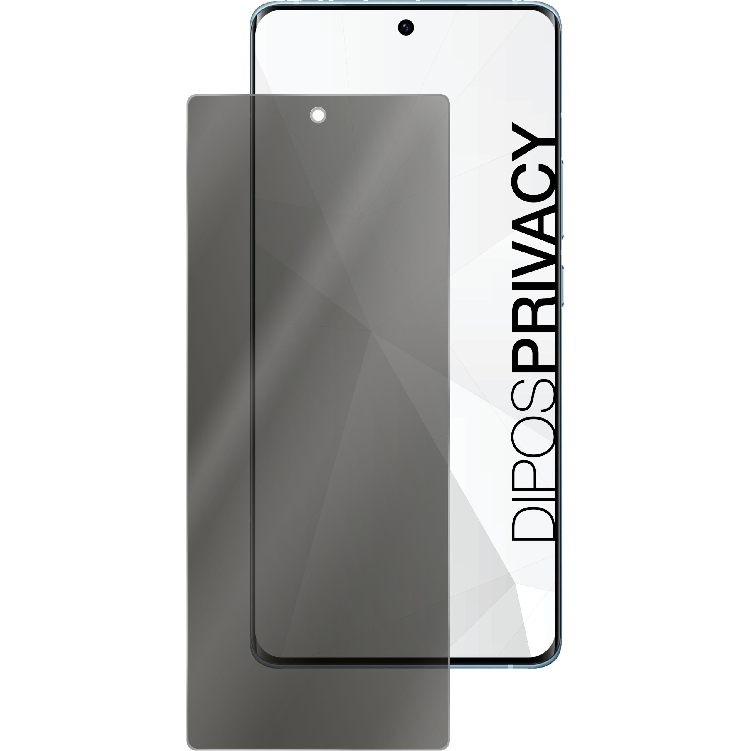Thumbnail - Dipos Blickschutzfolie 2-Way Anti-Shock (1 Stück, Vivo X60 Pro), Smartphone Schutzfolie, Transparent