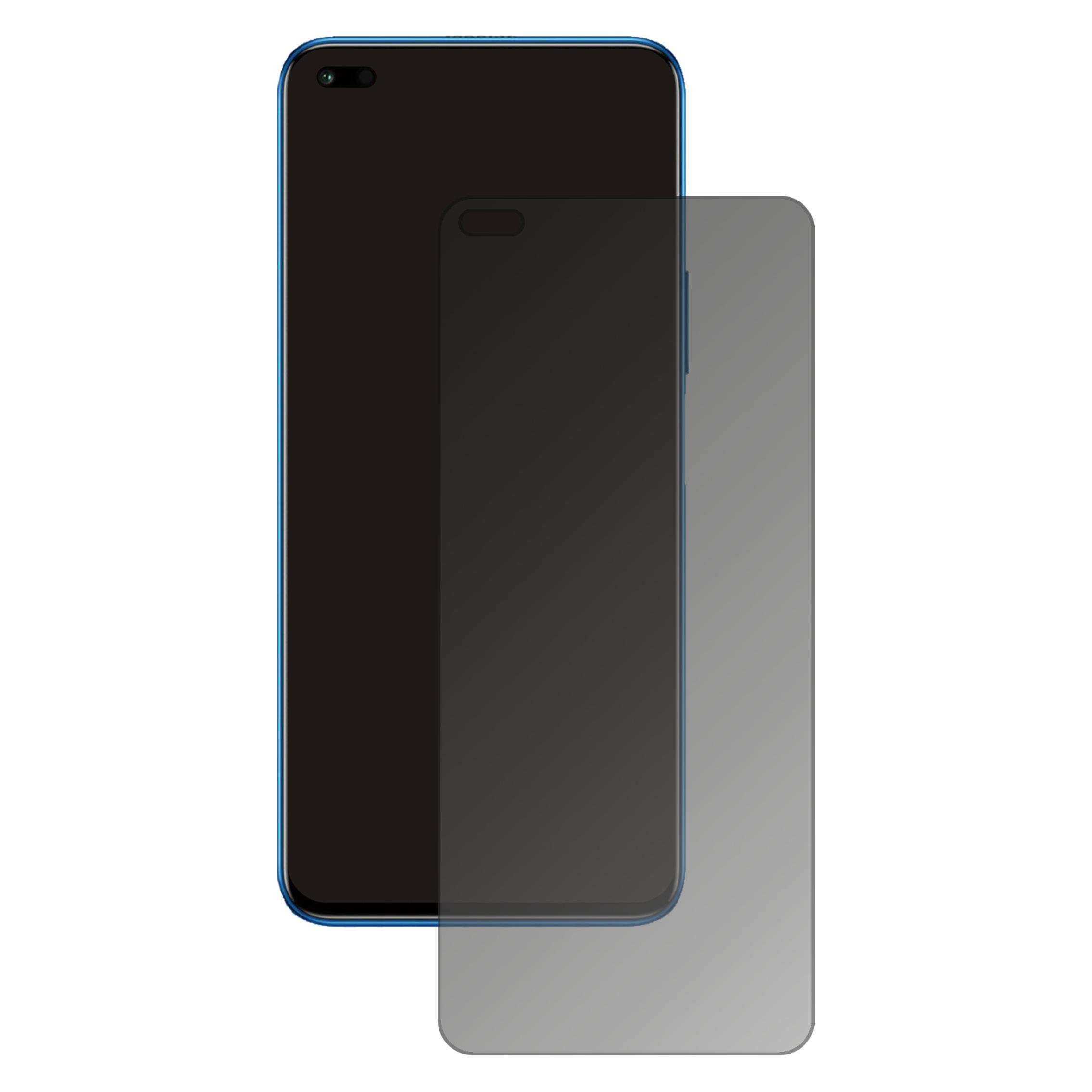 Dipos Protezione Vista Pellicola Privacy 4 Lati Per Honor 20E – Filtro Anti-Sguardi, Made In Germany, Taglio Laser