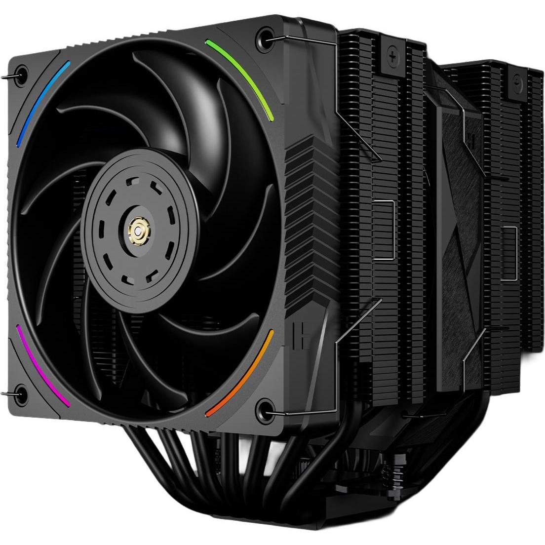 Thermalright Ventilateur pour processeur Royal Pretor 130 Ultra RGB (Noir) (130 mm), Dissipatore CPU, Nero