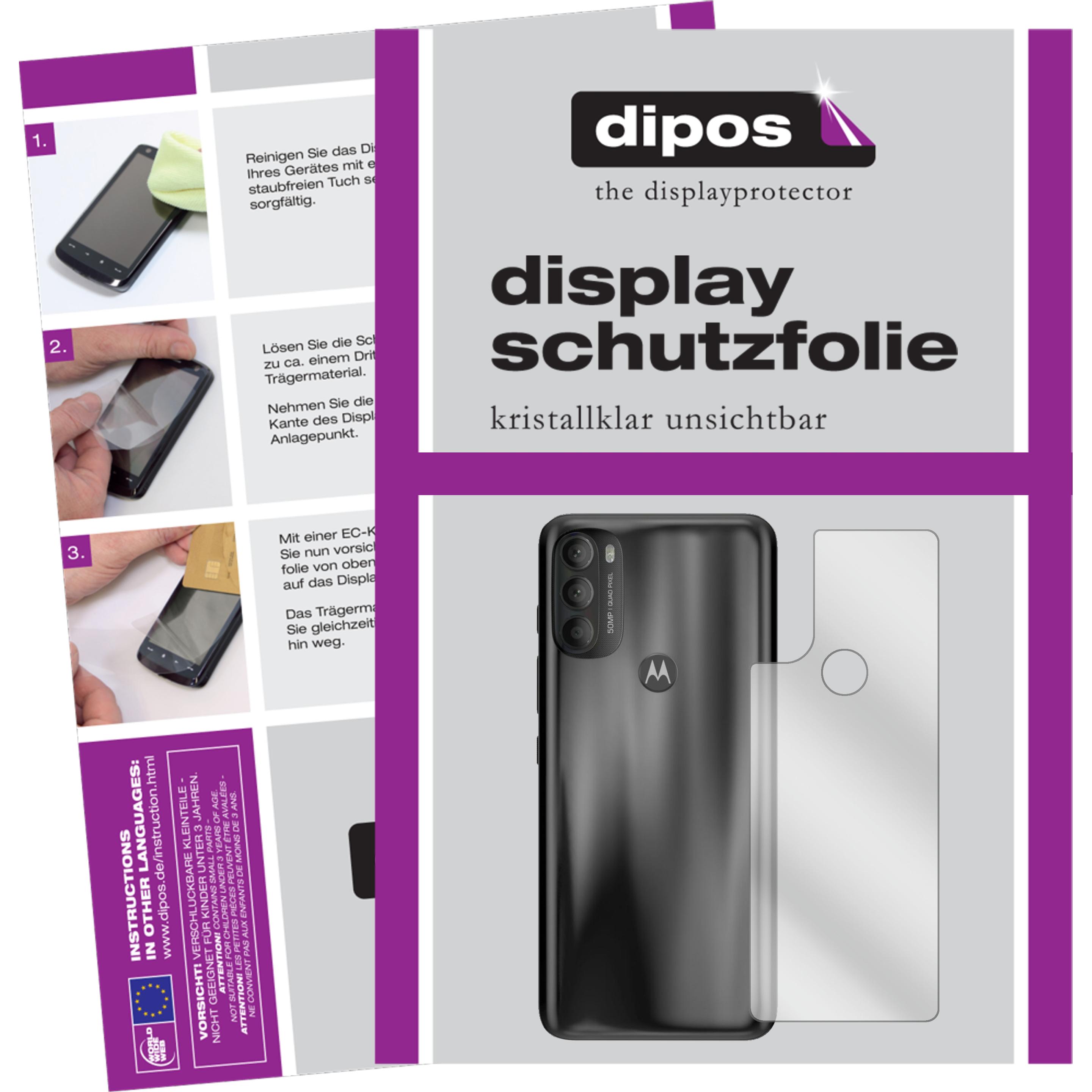 Dipos Displayschutzfolie Crystalclear (6 Stück, Motorola Moto G71), Smartphone Schutzfolie, Transparent