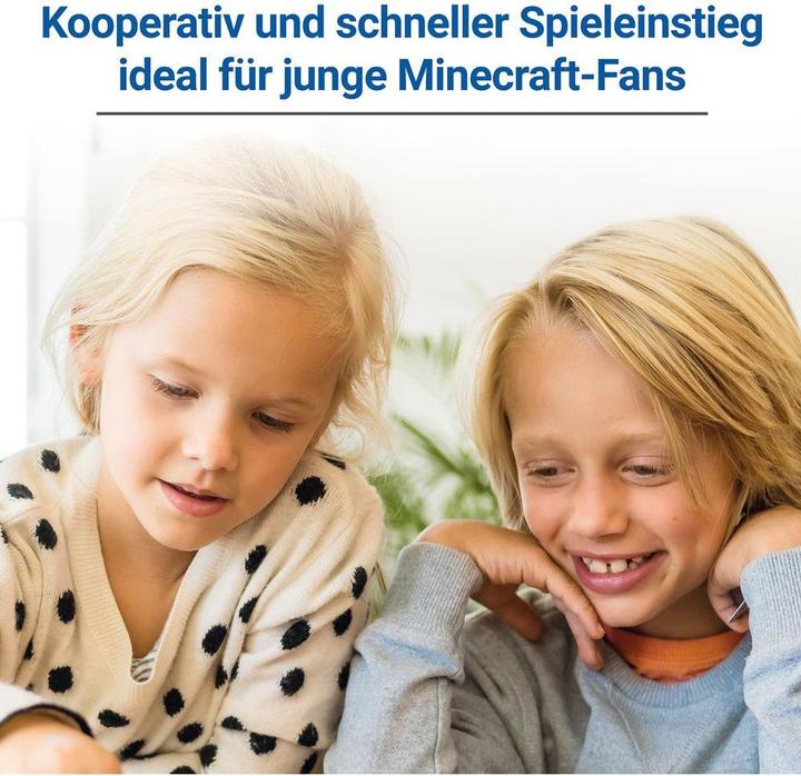 Produktbild Ravensburger 24615 Minecraft Builders & Biomes Junior – Kooperatives Kinderspiel ab 5 Jahren für (Deutsch, Englisch, Französisch, Italienisch, Niederländisch, Portugiesisch, Spanisch, 2 - 4 Spieler)