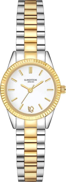 Actual product image Glanzstücke München Damen Quarzuhr bicolor Edelstahl bicolor - 38016 (25 mm)