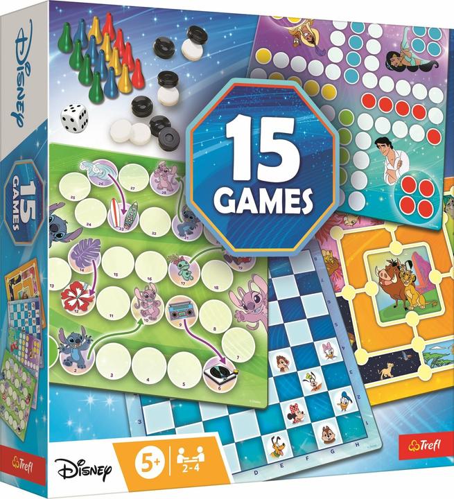Produktbild Trefl TR Set mit 15in1 Spielen Disney EST LV LT SWE FIN