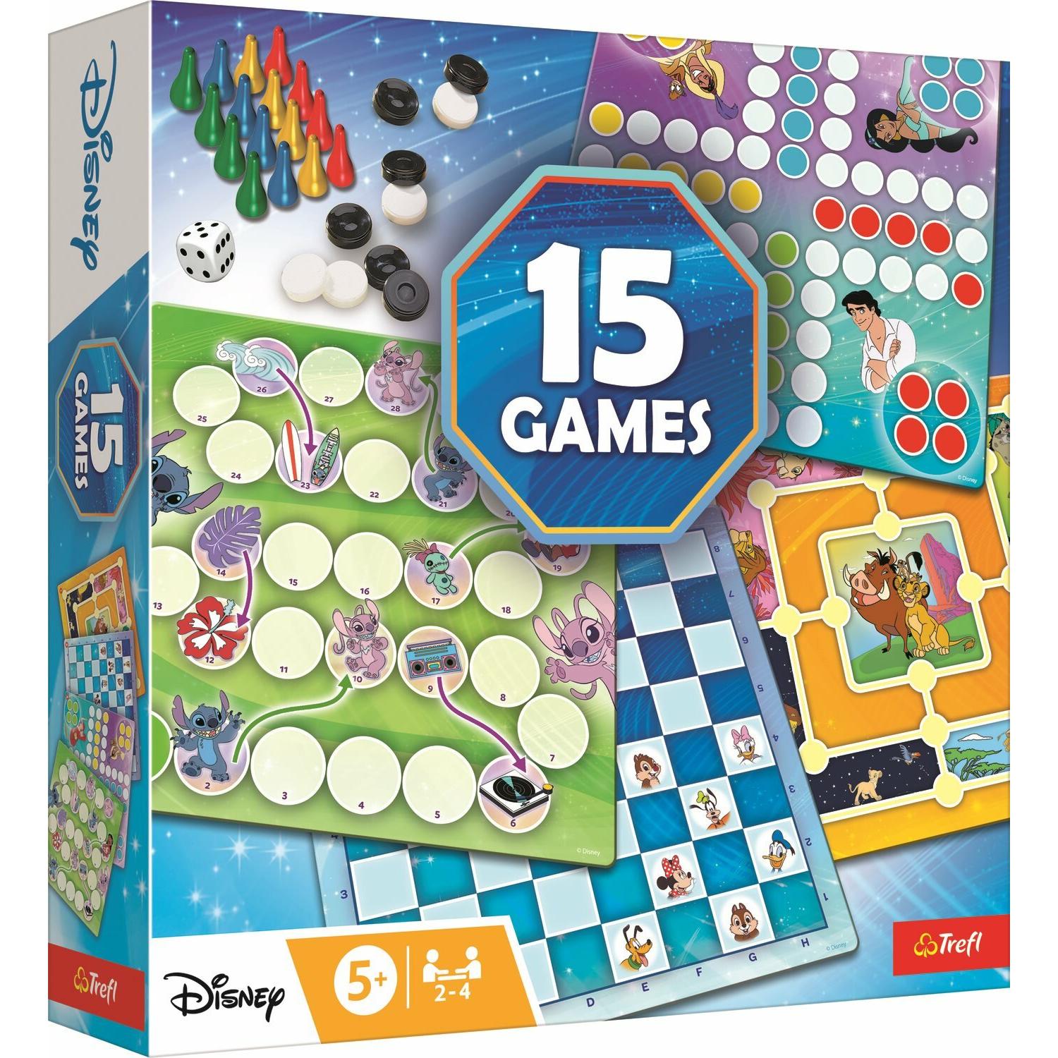 Thumbnail - Trefl TR Set mit 15in1 Spielen Disney EST LV LT SWE FIN
