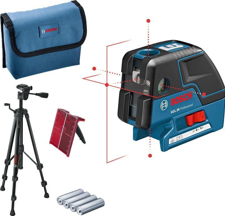 Image du produit Bosch Professional Gcl 25 + Bt 150