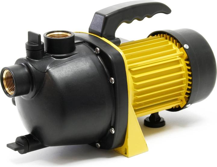 Wiltec Garden Pump 2800l/h, 600W, Handle & Water Drain Plug, Discharge Head 35m for Fresh Water (Garden pump)