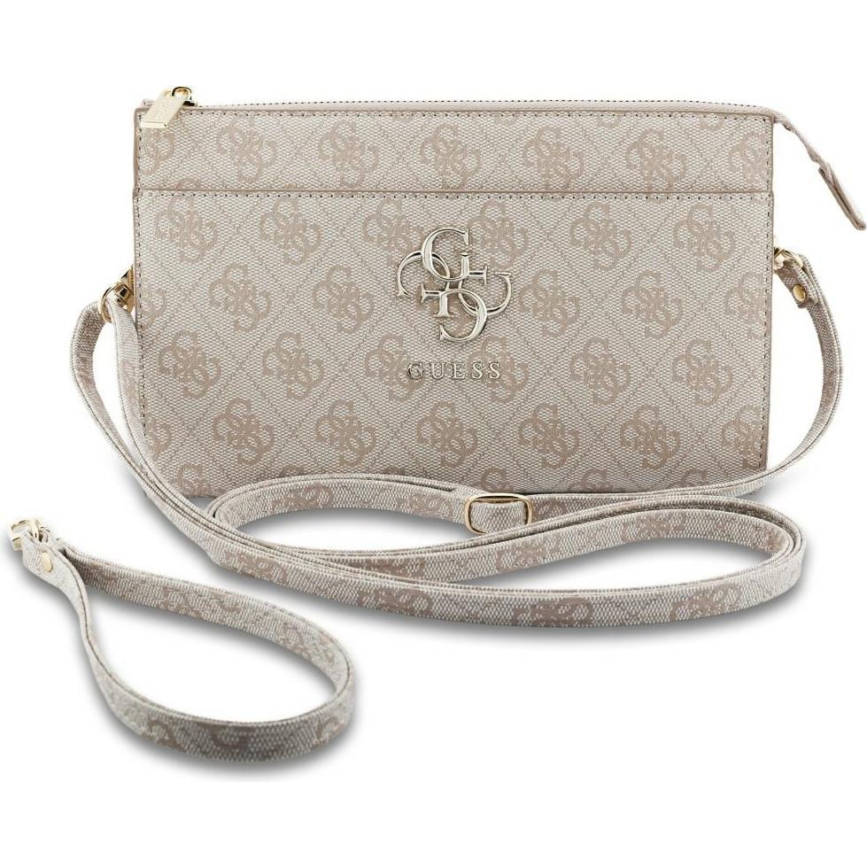 Guess, Donne, Borsetta, Torebka 4G Big Logo kopertówka na telefon różowy, Pink