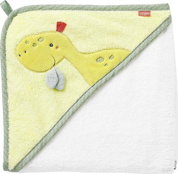 Image du produit Sombo Serviette de bain à capuche Dino (80 x 80 cm)