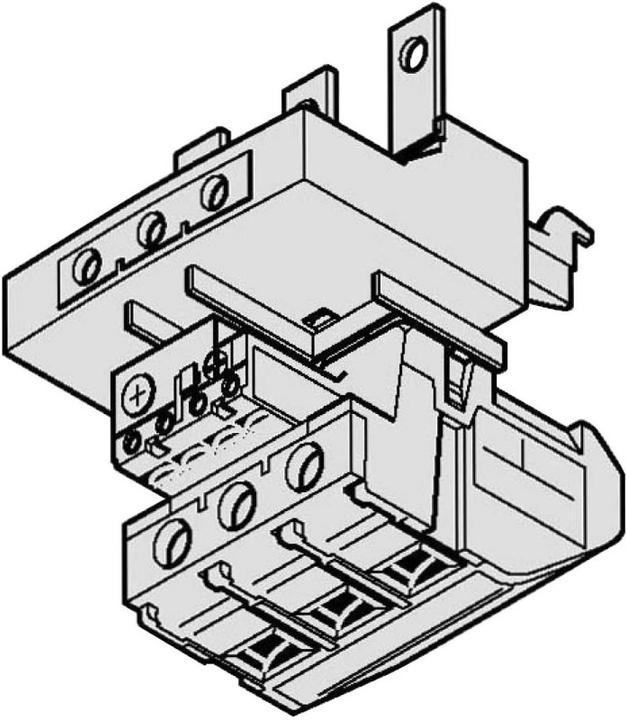 Actual product image Schneider Electric BIMETALLIC OVERLOAD RELAY 600V 120A IEC