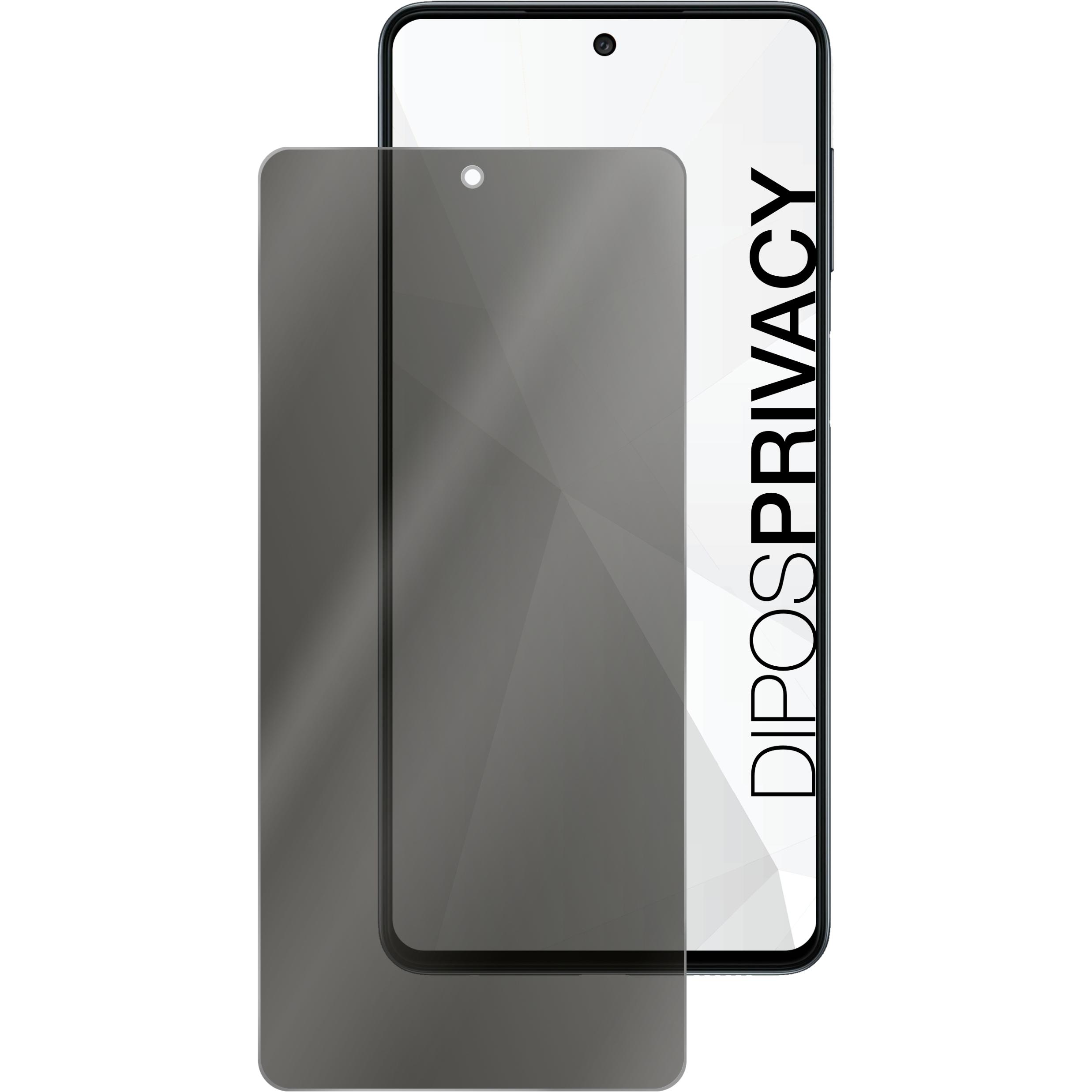 Thumbnail - Dipos Blickschutzfolie 2-Way Anti-Shock (2 Stück, Samsung Galaxy M52 5G), Smartphone Schutzfolie, Transparent