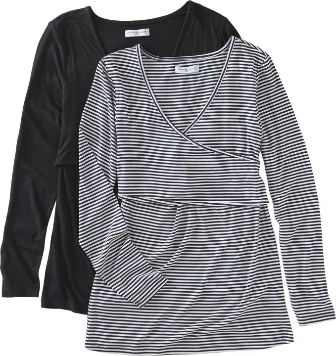 Produktbild Envie de Fraise 2er-Pack Shirts für Schwangerschaft und Stillzeit FIONA