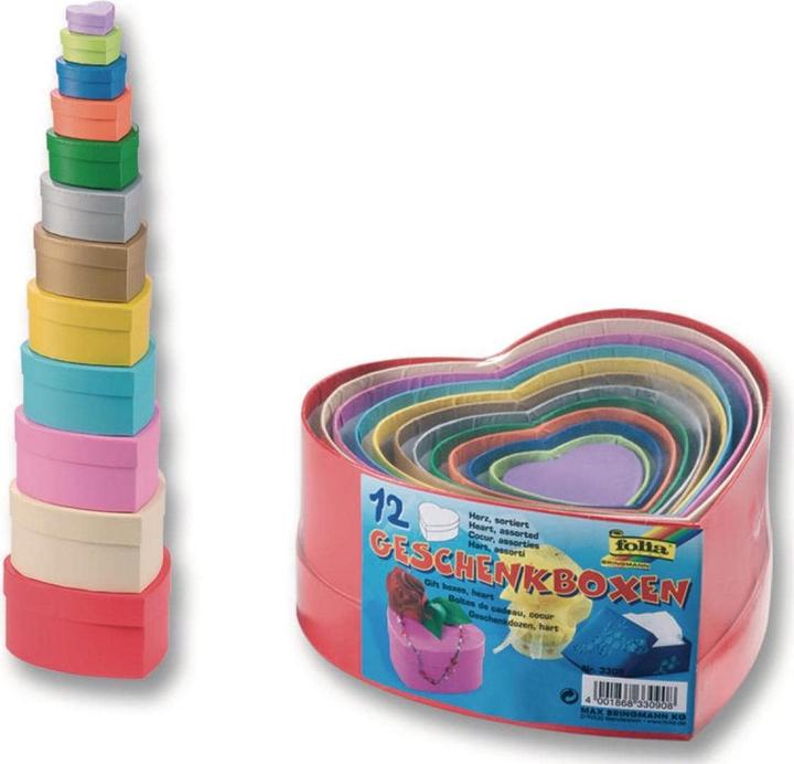 Actual product image Folia Gift boxes made of strong cardboard (Gift box, 12 x)