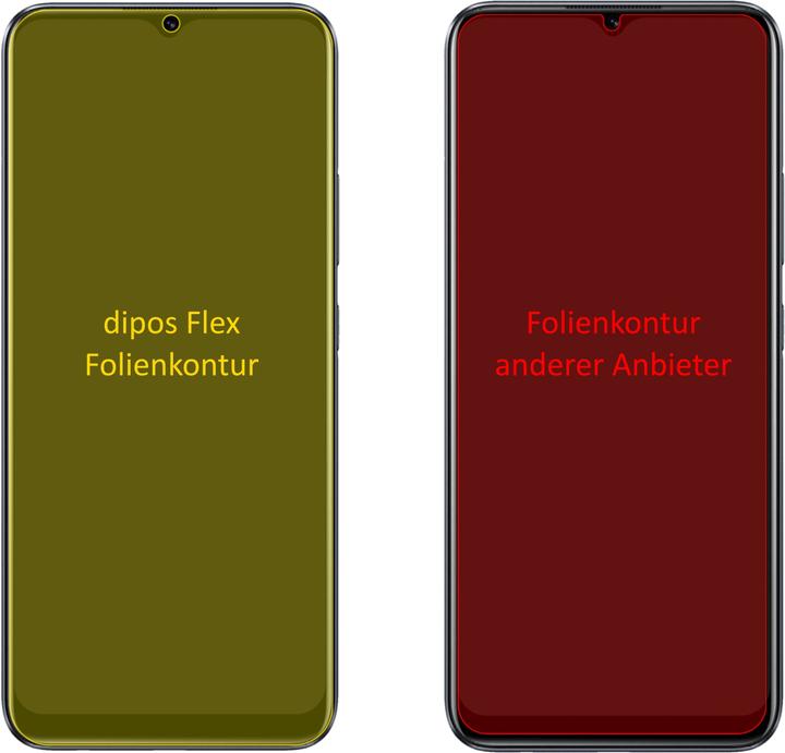 Immagine prodotto Dipos Pellicola Protettiva Full-Cover 3D (3 pz., Realme C25S)