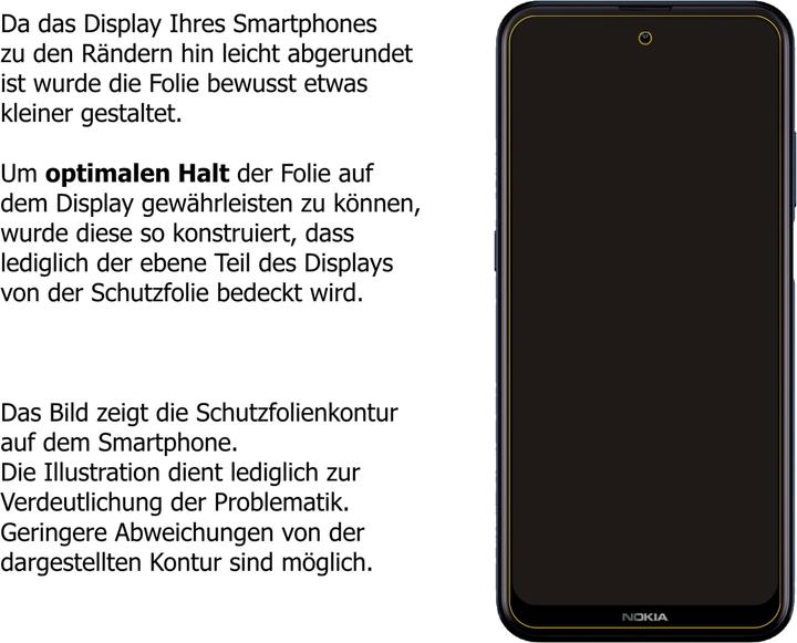 Actual product image Dipos Screen Protector Crystalclear (2 pcs., Nokia X100)