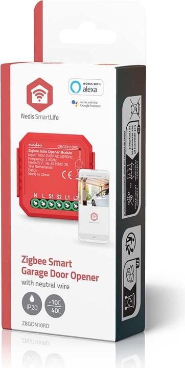Actual product image Nedis SmartLife Power Switch | Zigbee 3.0 | 2.5 W | Terminal connection | App available for: Android™