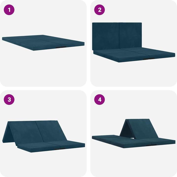 Produktbild vidaXL Klappsoufa