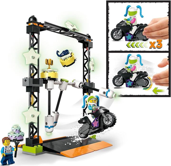 Produktbild LEGO Umstoss-Stuntchallenge (60341, LEGO City)