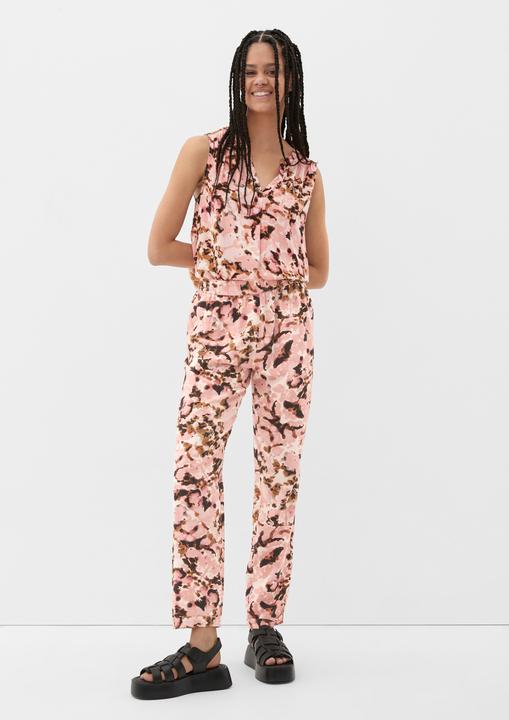 Produktbild S.Oliver Bluse Viskosebluse mit Raffung (38)