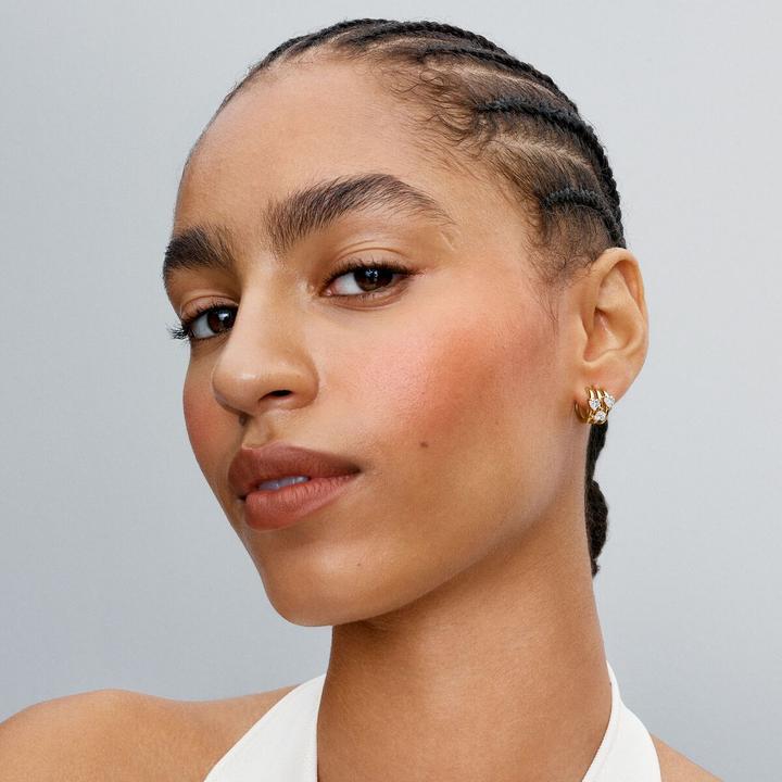 Produktbild Pandora Triple heart hoop Earrings Triple heart hoop Earrings (Vergoldet, Sterling Silber 925)