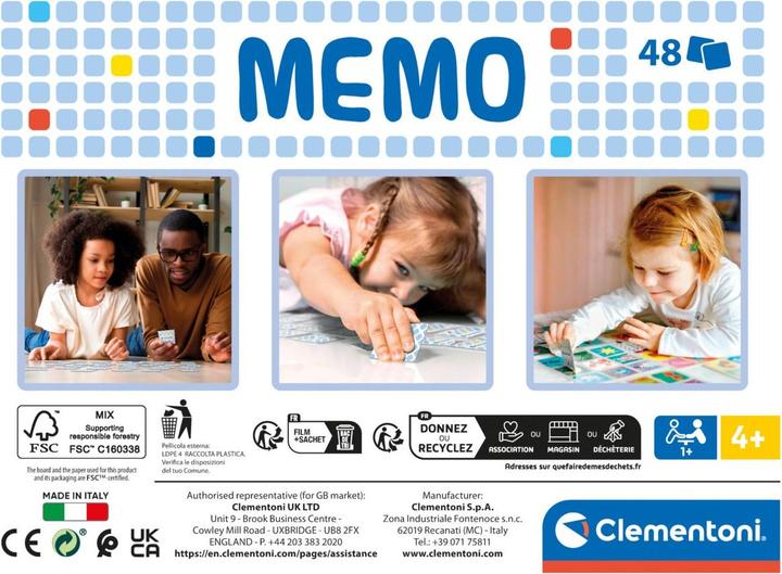 Produktbild Clementoni Memo Spidey