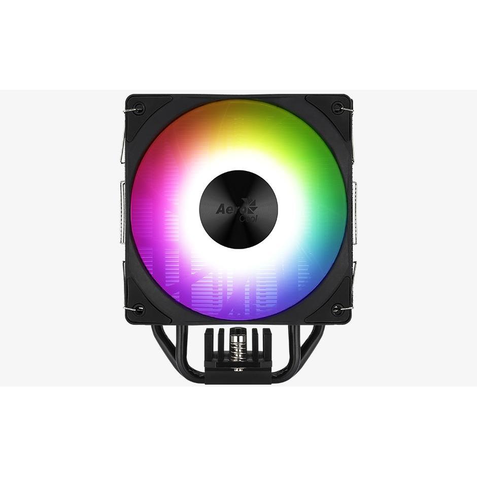 AeroCool Rime 4 Dual, CPU Kühler, Schwarz
