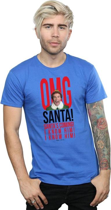 Produktbild Elf OMG Santa I Know Him TShirt (5XL)