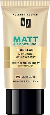 Actual product image Oceanic AA Make Up Matt Foundation Mattifying and Smoothing Primer 103 Light Beige 30ml (103 Light Beige)