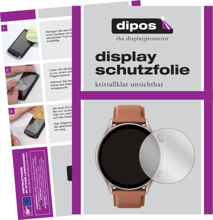 Image du produit Dipos Film de Protection d’écran Crystalclear (Amazfit GTR 3 Pro)
