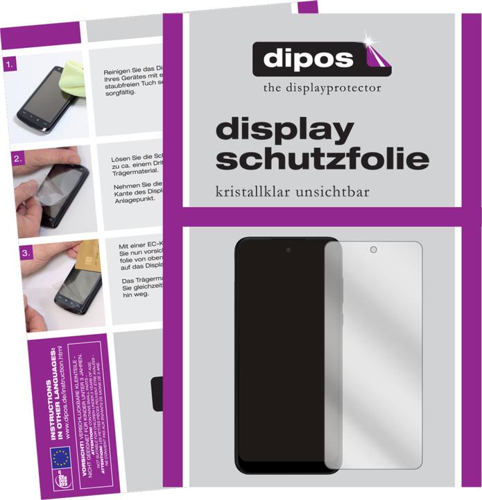 Produktbild Dipos Displayschutzfolie Crystalclear (1 Stk., Motorola Moto G Power (2022))