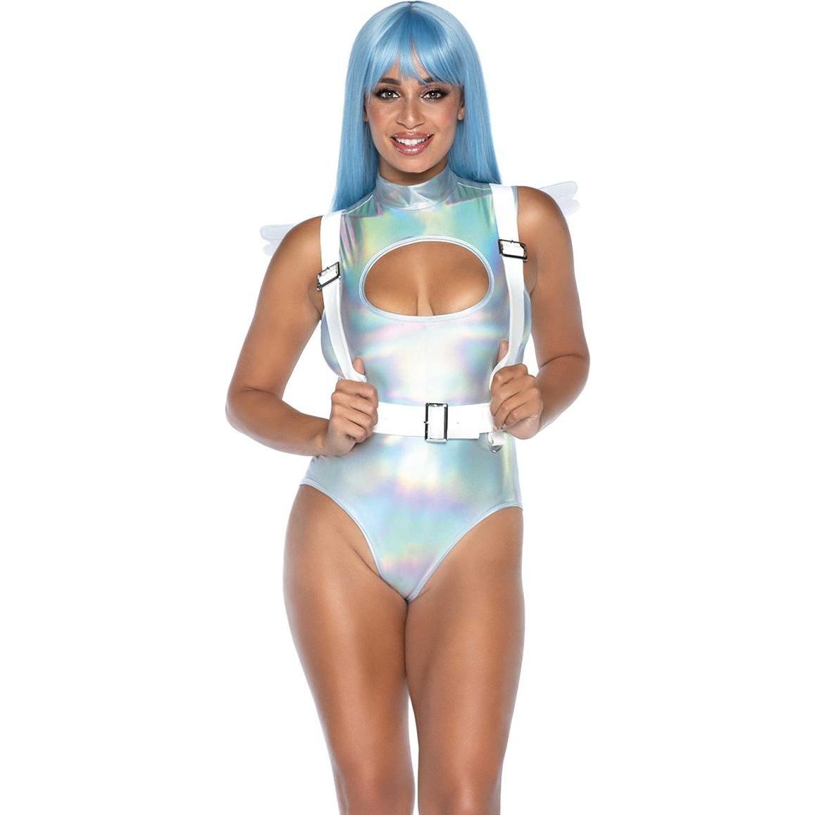 Leg Avenue Sexy Engel Gurt weiss