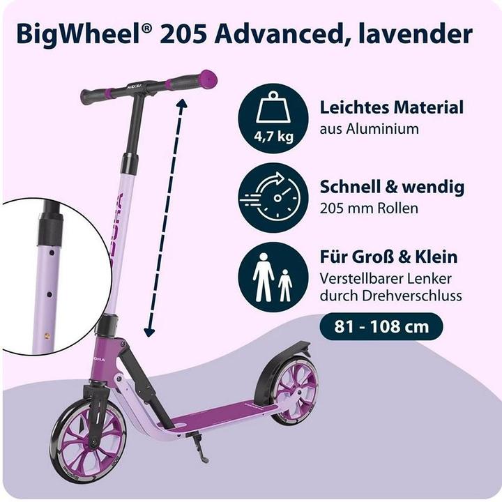 Produktbild Hudora Big Wheel 205 Advanced