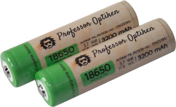 Produktbild Professor Optiken Accu Lilo 18650 (3200 mAh)