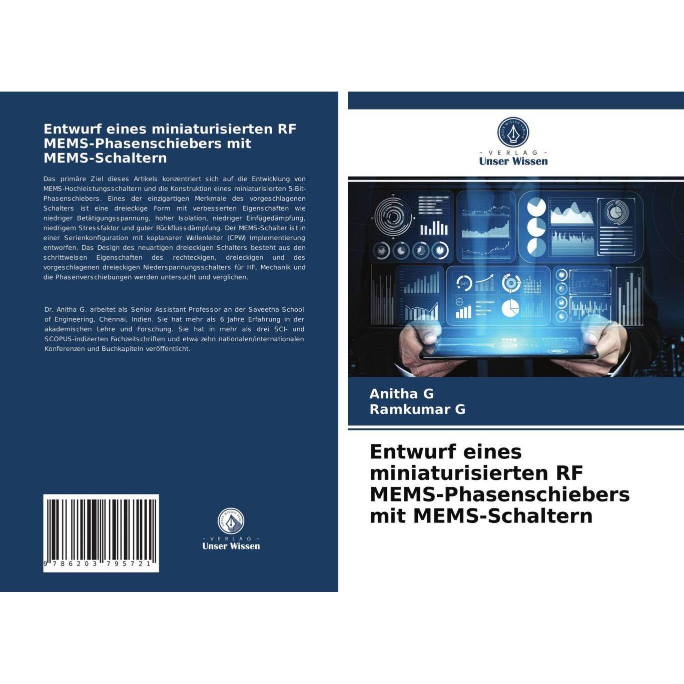 Entwurf eines miniaturisierten RF MEMS-Phasenschiebers mit MEMS-Schaltern, Fachbücher von ANITHA G., Ramkumar G