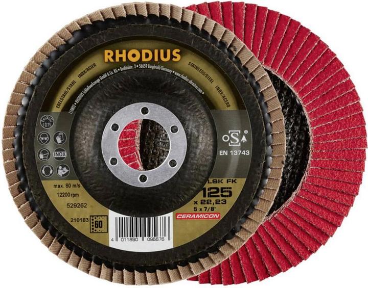 Immagine prodotto Rhodius LSK FK rondella dentellata 2223 P60 (60)