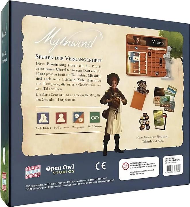 Produktbild Board Game Circus Mythwind: Spuren der Vergangenheit (d) (Deutsch, 1 - 4 Spieler)