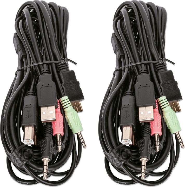 Actual product image Manhattan KVM switch