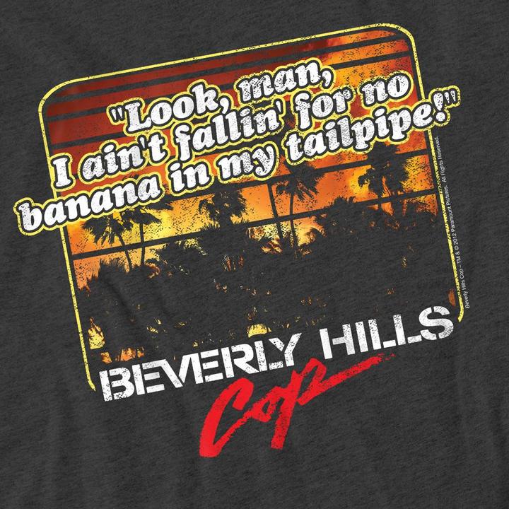 Image du produit Beverly Hills Cop - T-shirt BANANA IN MY TAILPIPE - Adulte (XL)