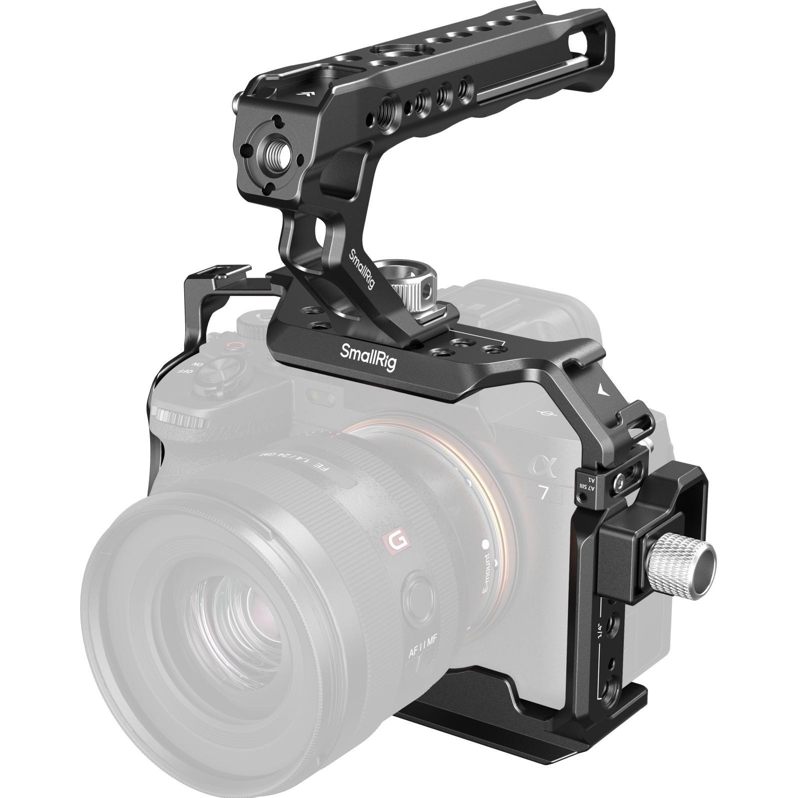 SmallRig Basic Kit für Sony A7 IV/ A7SIII (Gabbietta), Accessori video, Nero