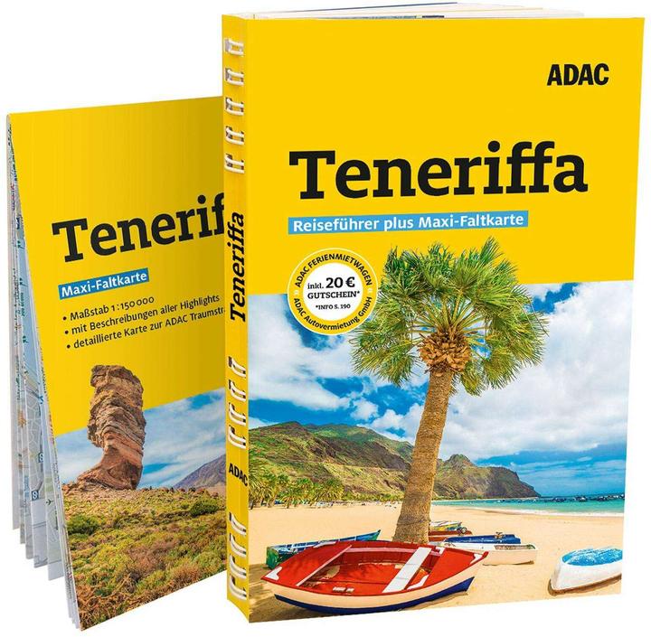 Actual product image Adac Reiseführer plus Teneriffa (German, Oliver Breda, Nele-Marie Brüdgam, 2024)