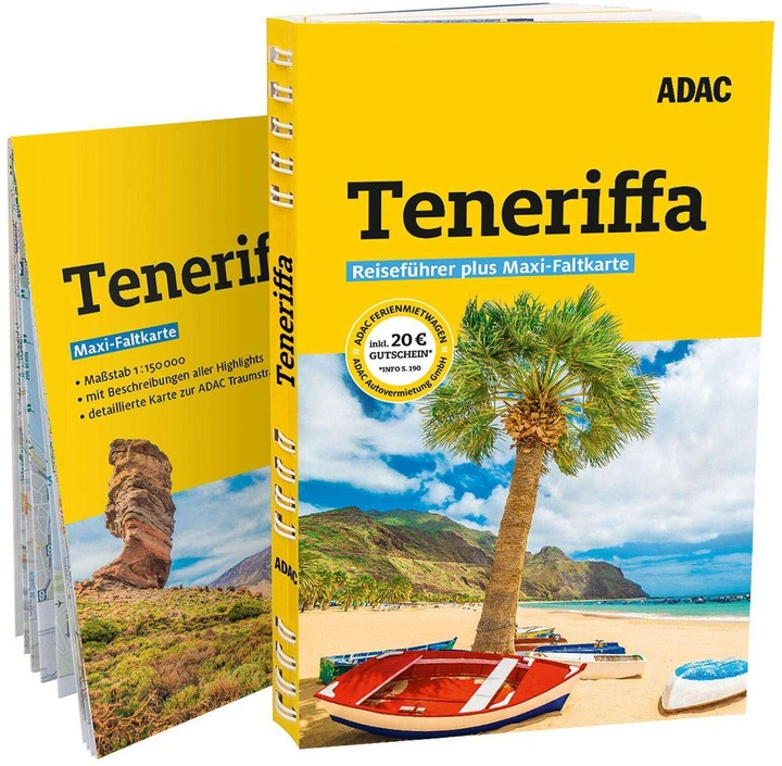 Produktbild Adac Reiseführer plus Teneriffa (Deutsch, Oliver Breda, Nele-Marie Brüdgam, 2024)