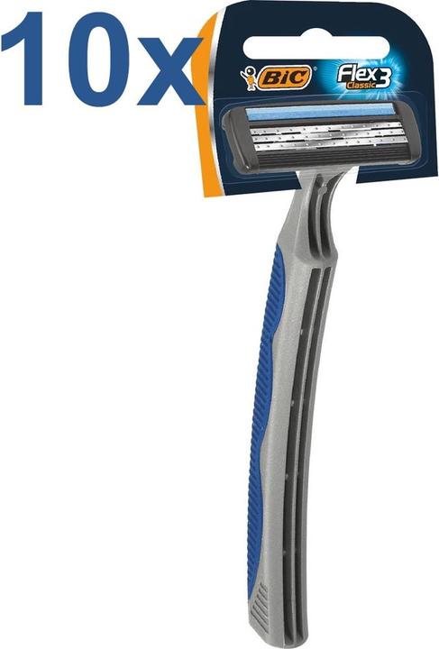 Immagine prodotto Bic Rasoio, Flex 3 Classic, 10 pezzi (Hit)