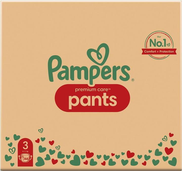 Actual product image Pampers Premium Care (Size 3, Monthly box, 144 Piece)