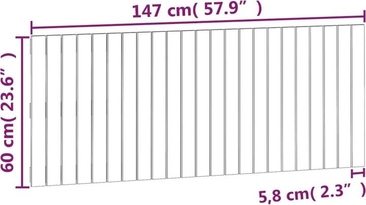 Immagine prodotto vidaXL Chloé (95,5 x 3 x 110 cm)