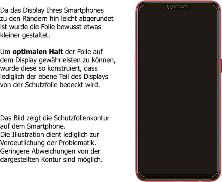Actual product image Dipos Screen Protector Anti-Shock (2 Piece, Oppo A3s)